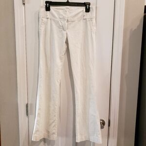 Chic White Pants Size 3 Juniors